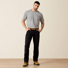 Rebar M4 Low Rise DuraStretch Made Tough Double Front Stackable Straight Leg Pant-Ariat