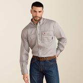 FR Solid Vent Work Shirt-Ariat