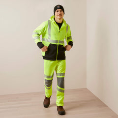 Rebar WorkTek Hi-Vis Full Zip Hoodie-Ariat