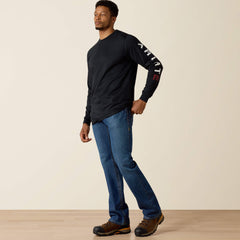FR Roughneck Skull Logo T-Shirt-Ariat