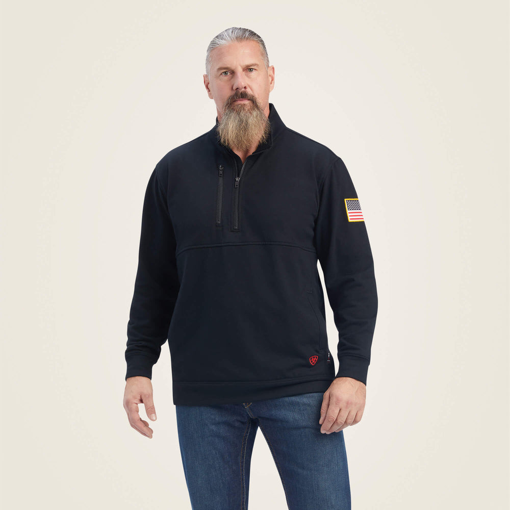 FR Durastrech Fleece 1/2 Zip Job Shirt-Ariat