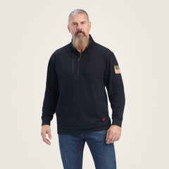 FR Durastrech Fleece 1/2 Zip Job Shirt-Ariat