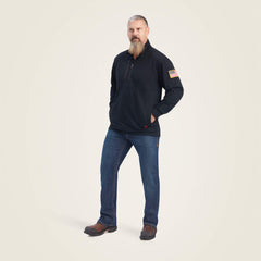 FR Durastrech Fleece 1/2 Zip Job Shirt-Ariat