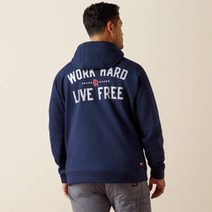 FR DuraStretch Work Hard Live Free Hoodie-Ariat