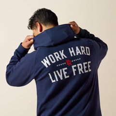 FR DuraStretch Work Hard Live Free Hoodie-Ariat