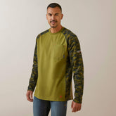 FR AC Stretch Camo Baseball T-Shirt-Ariat