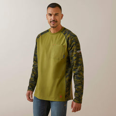 FR AC Stretch Camo Baseball T-Shirt-Ariat