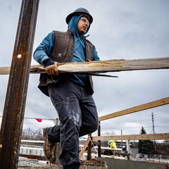 Rebar Washed DuraCanvas Insulated Vest-Ariat