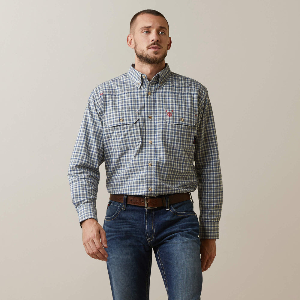 FR Plaid Featherlight Work Shirt-Ariat