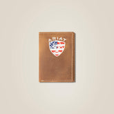 Flag Shield Trifold Wallet-Ariat
