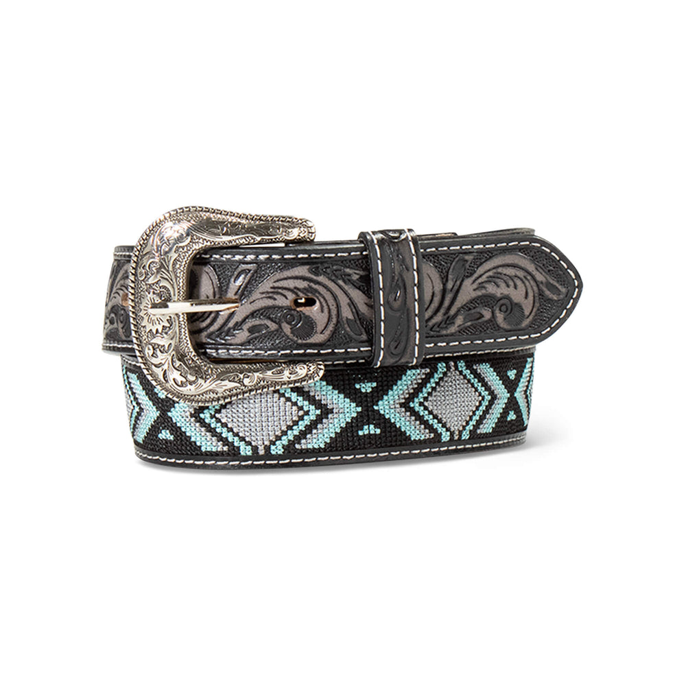 Woven Geo Inlay Belt-Ariat