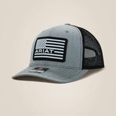 Usa flag patch logo cap-Ariat