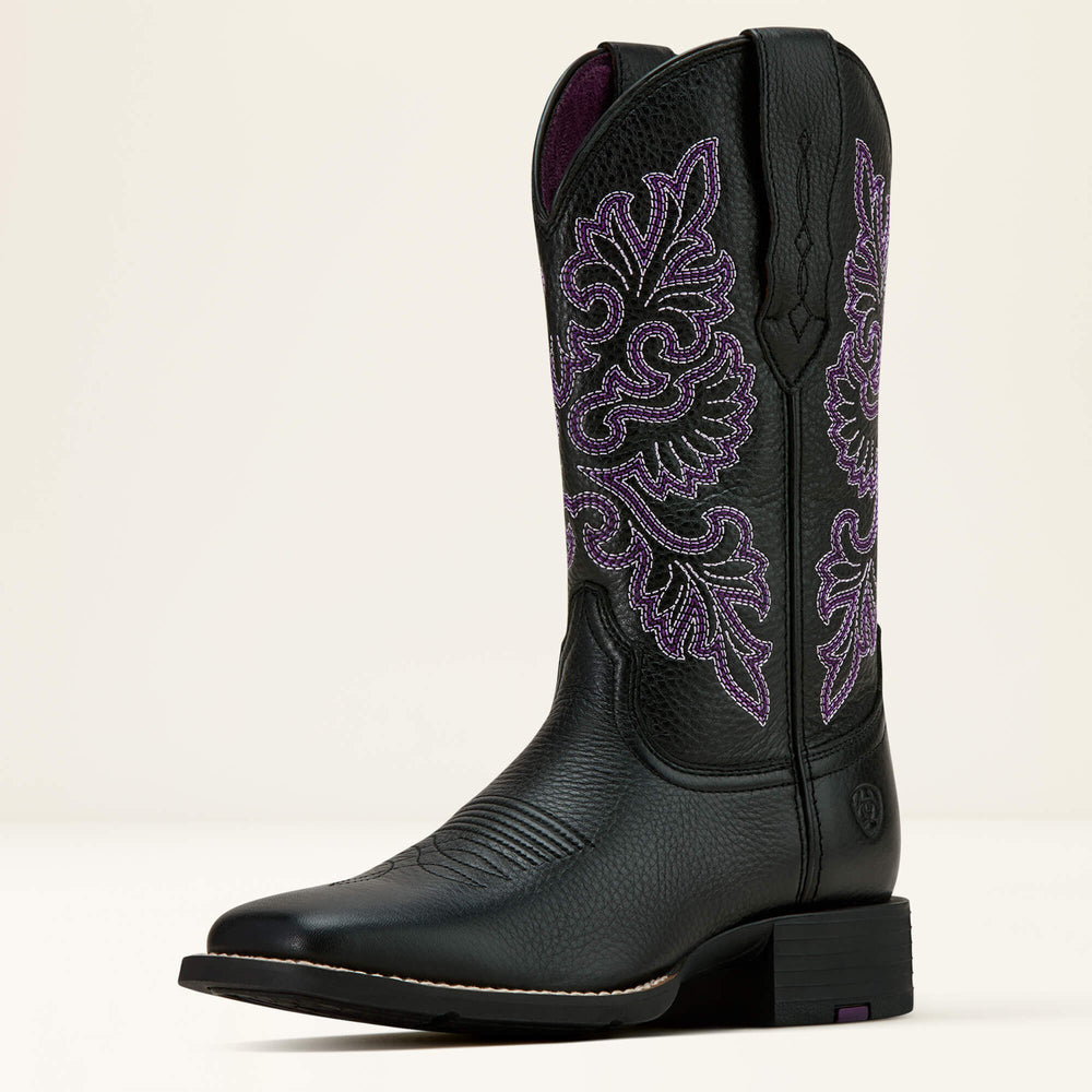 Round Up StretchFit Wide Square Toe Western Boot-Ariat