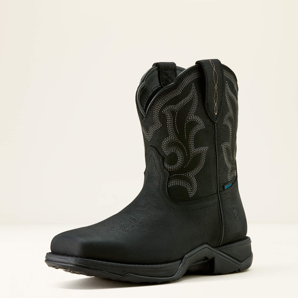 Anthem Shortie II Waterproof Square Toe Western Boot-Ariat