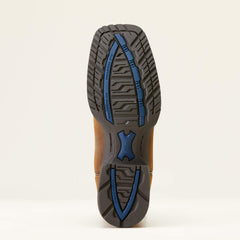 Hybrid Ranchwork Wide Square Toe Western Boot-Ariat
