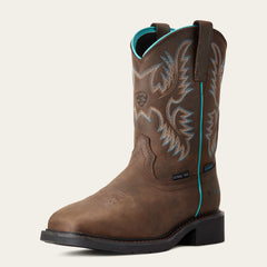 Krista Waterproof Steel Toe Work Boot-Ariat