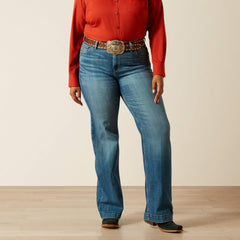 Perfect Rise Isabelle Wide Trouser Jeans-Ariat