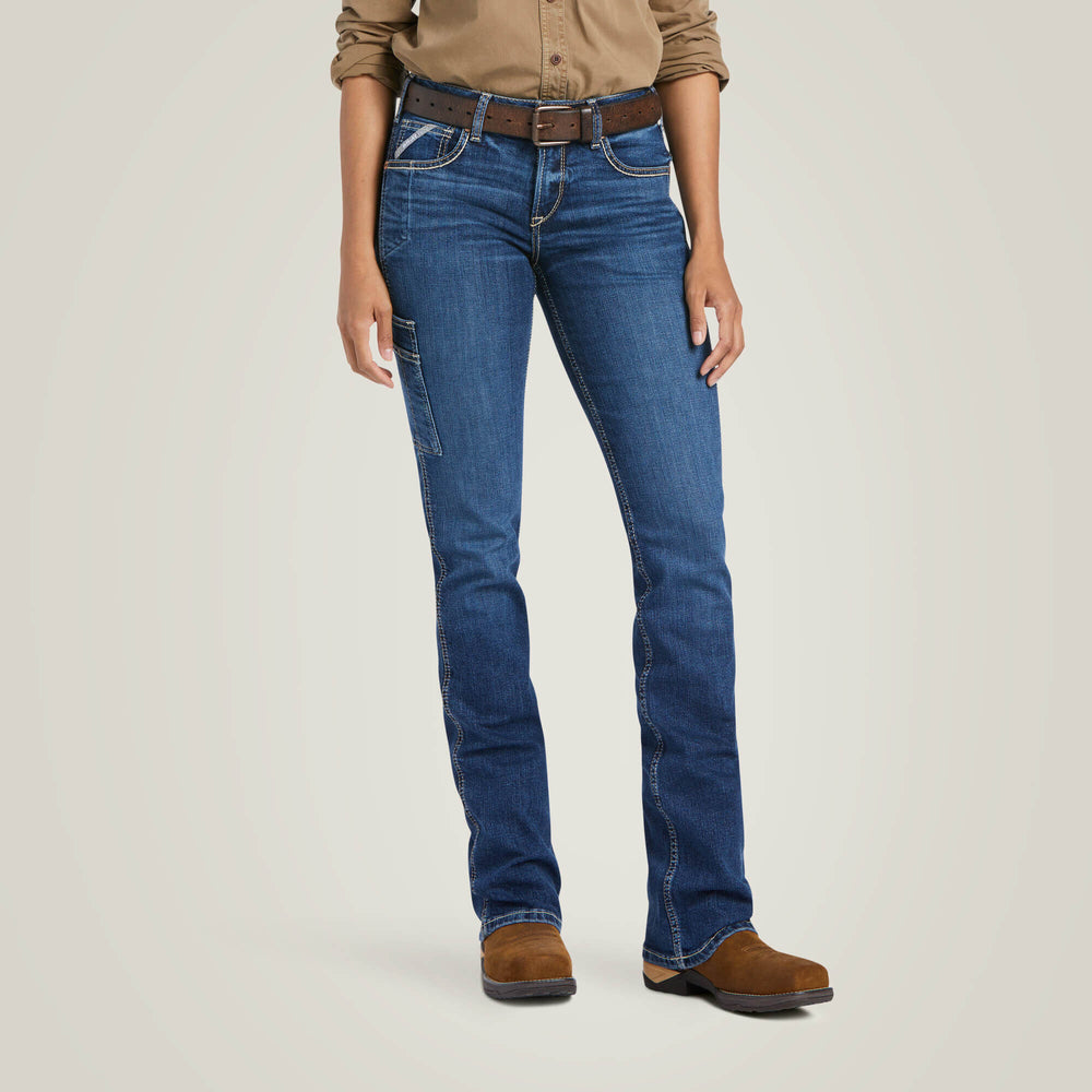 Rebar Work Flex Perfect Rise Riveter Boot Cut Jean-Ariat