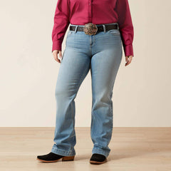 Mid Rise Giovana Leg Slim Trouser Jeans-Ariat