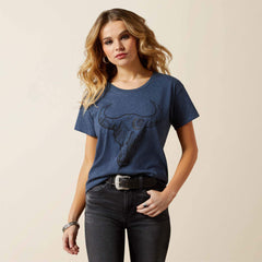 Ariat Bull Night Sky T-Shirt-Ariat