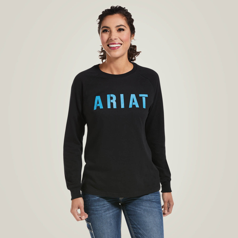 Rebar Cotton Strong Block T-Shirt-Ariat