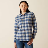 Rebar Flannel DuraStretch Work Shirt-Ariat