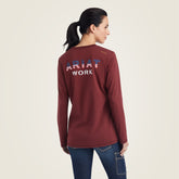 Rebar Workman USA Logo T-Shirt-Ariat