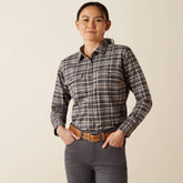 Rebar Flannel DuraStretch Work Shirt-Ariat