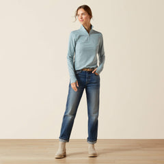 Gridwork 2.0 1/4 Zip Baselayer-Ariat
