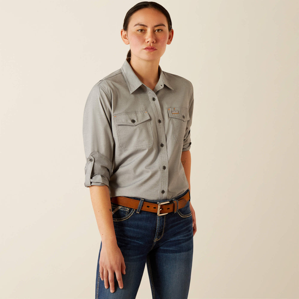 Rebar Made Tough VentTEK DuraStretch Work Shirt-Ariat