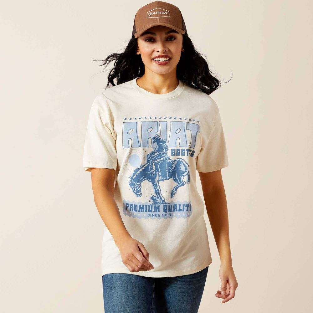 Ariat Retro Block Poster T-Shirt-Ariat