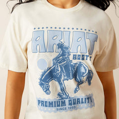Ariat Retro Block Poster T-Shirt-Ariat