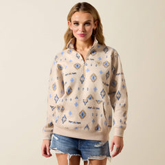 Sapphire 1/2 Zip Sweatshirt-Ariat