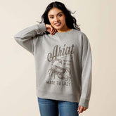 Scorpion Script Oversized Sweatshirt-Ariat
