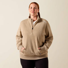 Rebar Lightweight Mock 1/2 Zip Sweatshirt-Ariat