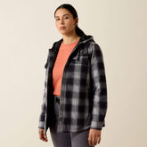 Rebar Flannel Insulated Shirt Jacket-Ariat
