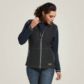 Rebar Stretch Canvas Softshell Vest-Ariat