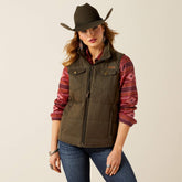 Grizzly Quilted Vest-Ariat