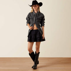 Lux Oversized Denim Jacket-Ariat
