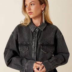 Lux Oversized Denim Jacket-Ariat