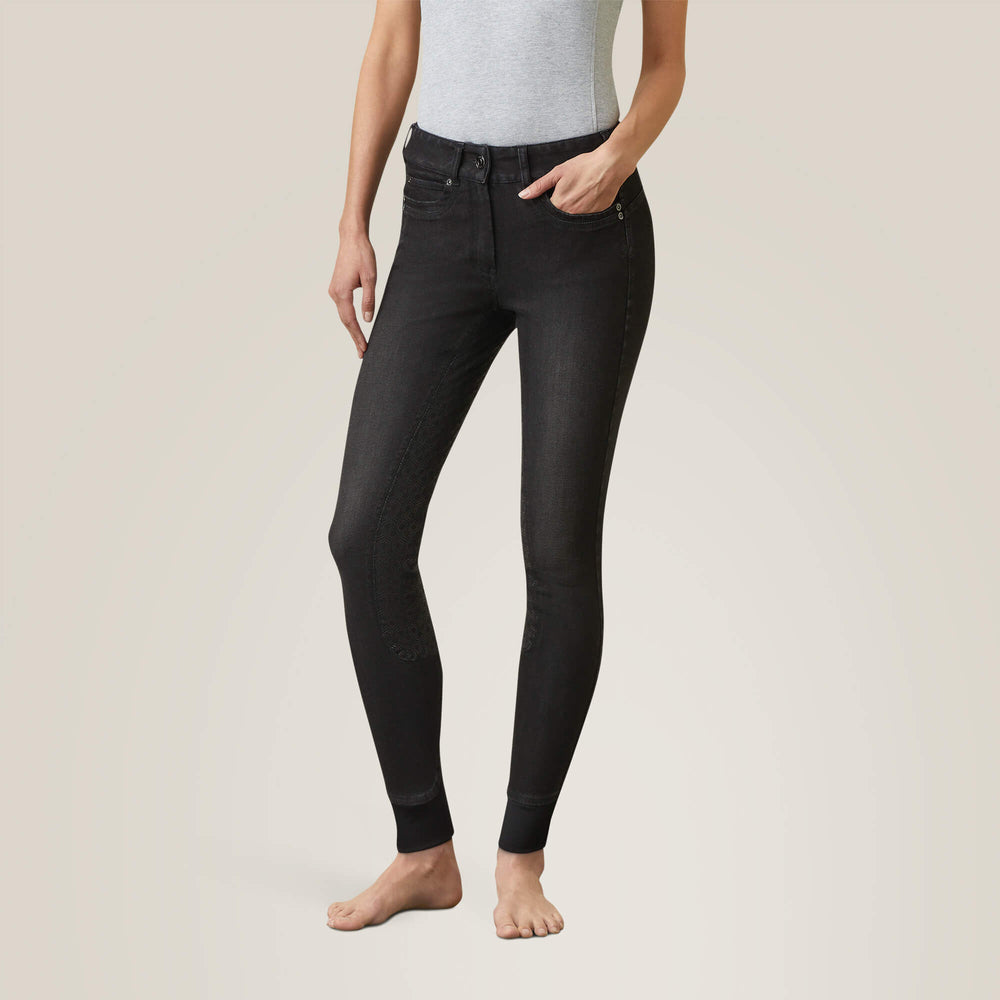 Halo B Denim Full Seat Breech-Ariat