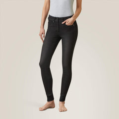 Halo B Denim Full Seat Breech-Ariat
