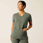 Clara 6 Pocket Scrub Top-Ariat