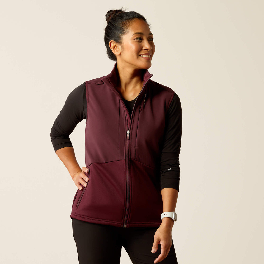 Sina Fleece Scrub Vest-Ariat