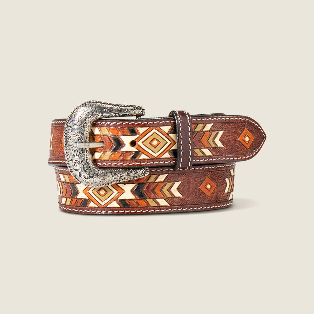 Geometric Pattern Belt-Ariat