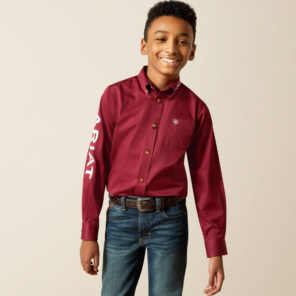 Team Logo Twill Classic Fit Shirt-Ariat
