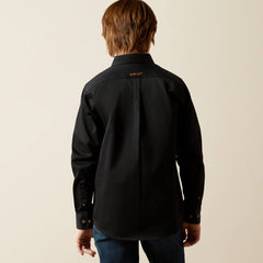 Solid Twill Classic Fit Shirt-Ariat