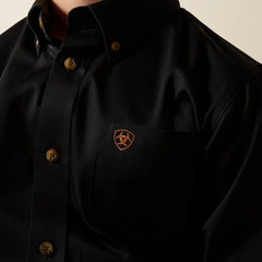 Solid Twill Classic Fit Shirt-Ariat