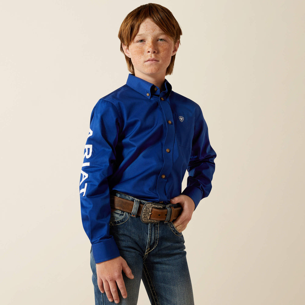Team Logo Twill Classic Fit Shirt-Ariat