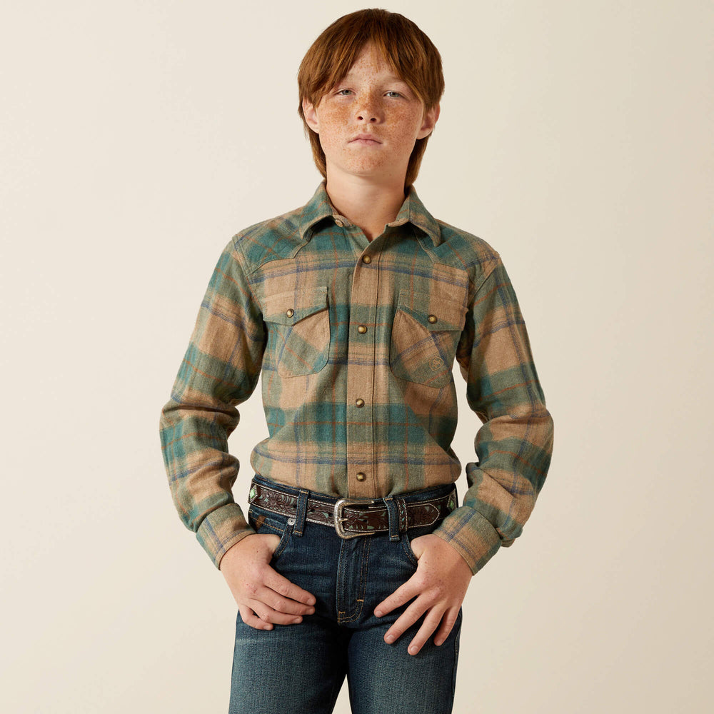 Huxlee Retro Classic Fit Shirt-Ariat